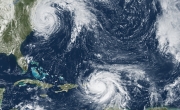Hurricanes Maria and Jose, courtesy of nasa.gov