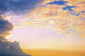 Sunset sky