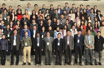 Typhoon Symposium and HWRF Tutorial--Nanjing, China group photo .