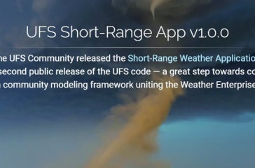 UFS Short-range Weather Application 