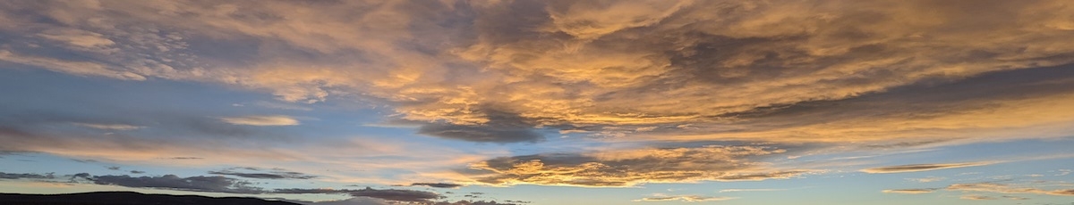 Sunset Banner